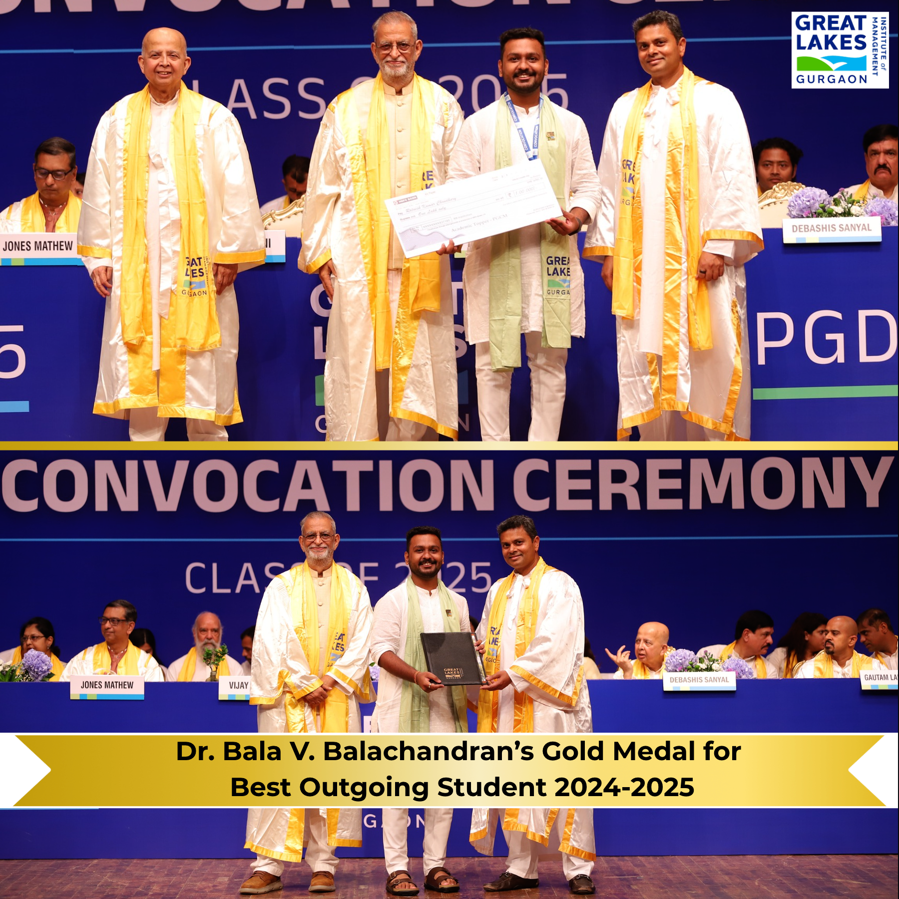 PGPM Graduation - Great Lakes Institute of Management
